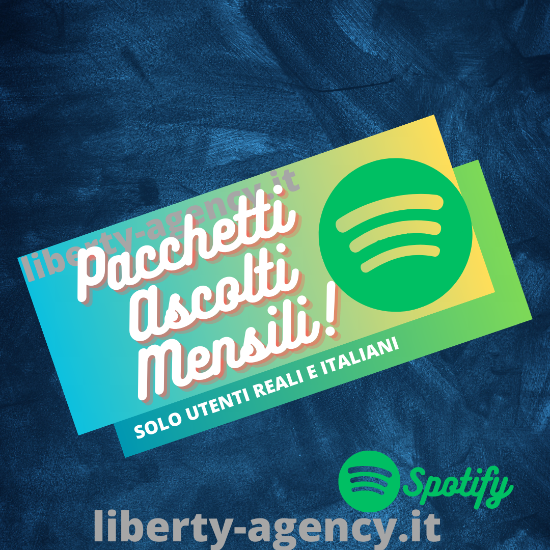 Ascolti Mensili Spotify ⭐⭐⭐⭐⭐