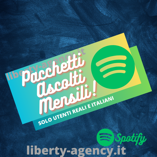 Ascolti Mensili Spotify ⭐⭐⭐⭐⭐