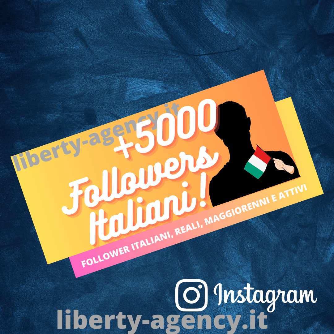 Followers Instagram Italiani ⭐⭐⭐⭐⭐