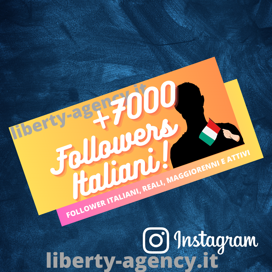 Followers Instagram Italiani ⭐⭐⭐⭐⭐