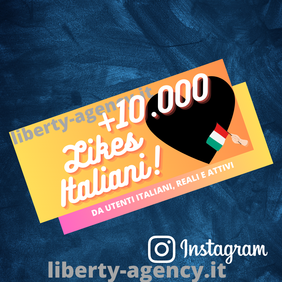 Instagram Likes Italiani ⭐⭐⭐⭐⭐
