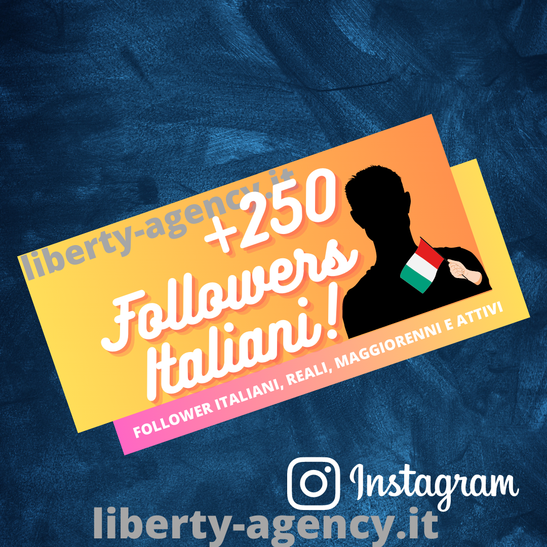 Followers Instagram Italiani ⭐⭐⭐⭐⭐